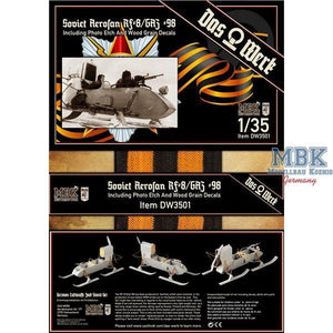 Das Werk DW3501 Soviet Aerosan RF-8/ GAZ-98 1/35 – Bild 2