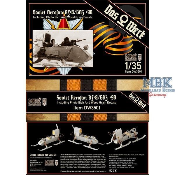 Das Werk DW3501 Soviet Aerosan RF-8/ GAZ-98 1/35 – Bild 2
