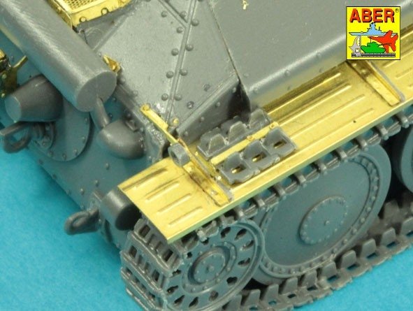 Aber 48041 Pz.Kpfw..38 (t) Ausf. E/F/G German tank Pz.38 (t) pt.2-fenders 1/48 – imagen 10
