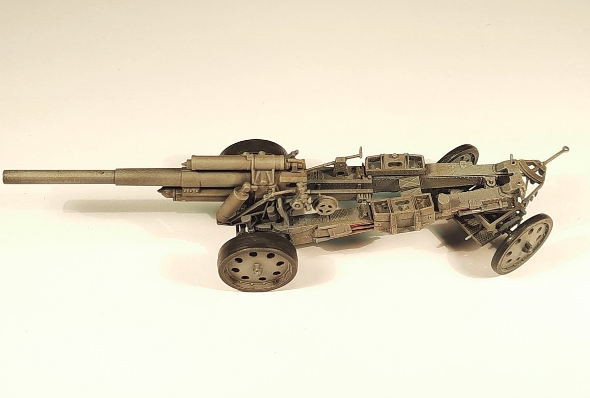 First To Fight PL089 SFH18 150mm German Heavy Field Howitzer for Mechanical Traction 1/72 – imagen 3