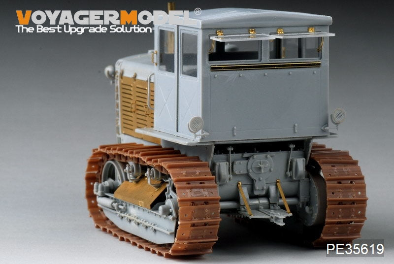 Voyager Model PE35619 WWII Soviet ChTZ S-65 Tractor w/Cab For TRUMPETER 05539 1/35 – Bild 4