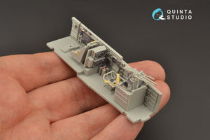 Quinta Studio QD48207 Ju 87D/G 3D-Printed &amp;amp; colored Interior on decal paper (Italeri) 1/48 – image 4