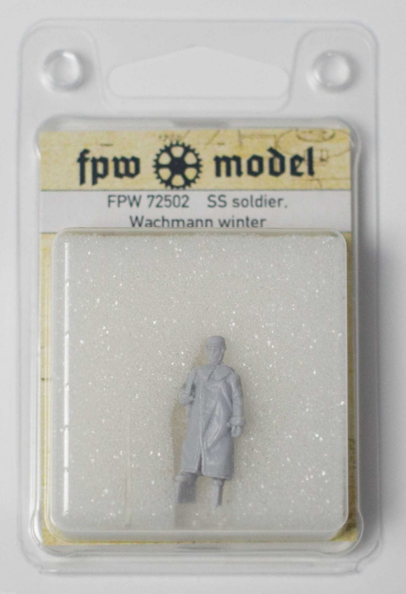 FPW Model 72502 SS soldier, Wachmann winter 1/72
