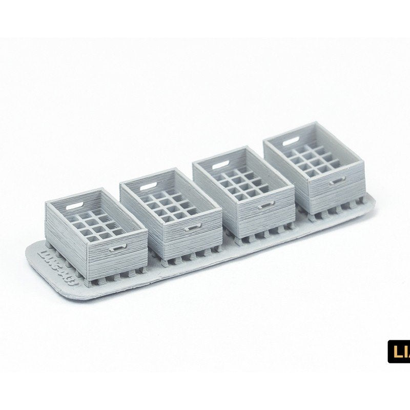 Liang 0434 Beer Soda Bottle Crates WWII x 8 1/48 - 1/72 – image 5