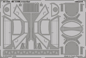 Eduard 32235 Bf 110D exterior 1/32 Dragon
