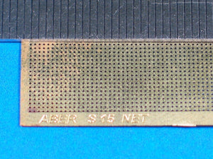 Aber S-15 Drilled plate 0.6 mm