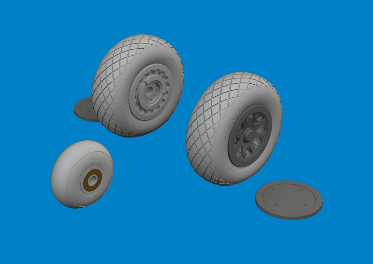 Eduard 6481127 DB-7B Boston III wheels HONG KONG MODELS 1/48