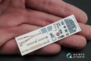 Quinta Studio QD48020 IL-2 3D-Printed &amp;amp; coloured Interior on decal paper (for Tamiya kit) 1/48 – zdjęcie 7