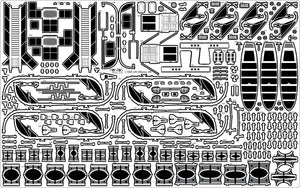 Pontos 23008F1 IJN MIKASA 1905 Detail Up Set 1/200 – Bild 31