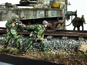 RT-Diorama 35027 Diorama-Base: Railroad Crossing 1/35 – imagen 7