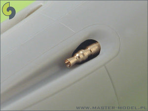 Master AM-48-010 Bf 109 F, G1 - G4 armament set (MG 17 tips) &amp;amp; Pitot Tube (1/48) – image 5