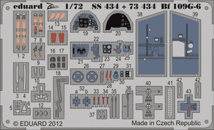 Eduard 73434 Bf 109G-6 SA 1/72 ITALERI