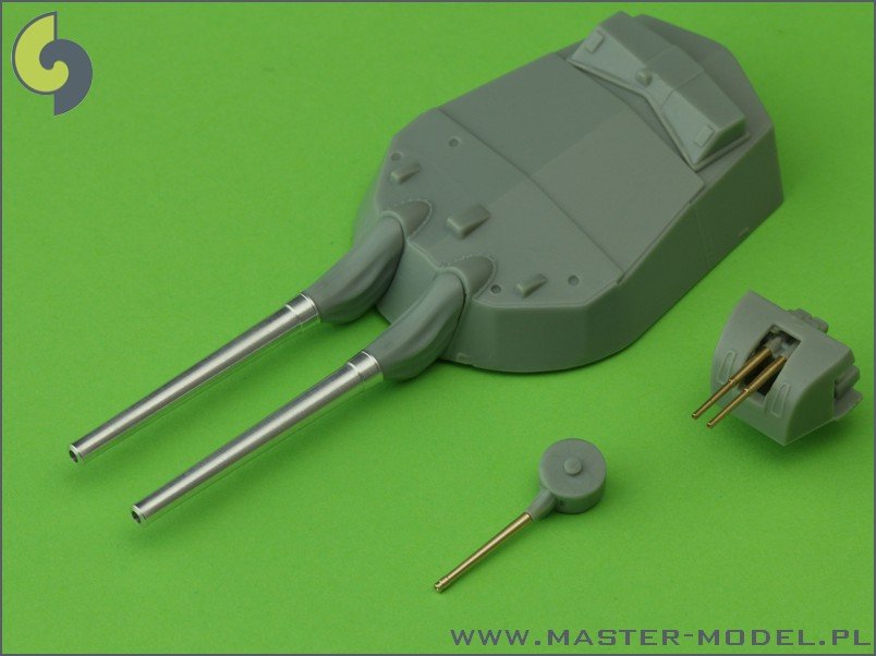 Master SM-350-068 HMS Warspite armament - 15in (8pcs), 6in (8pcs), 4in (8pcs) barrels – Bild 2