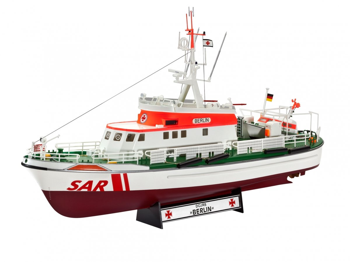 Revell 05683 DGzRS Berlin + Sea King « Coffret d'adieu » 1/72