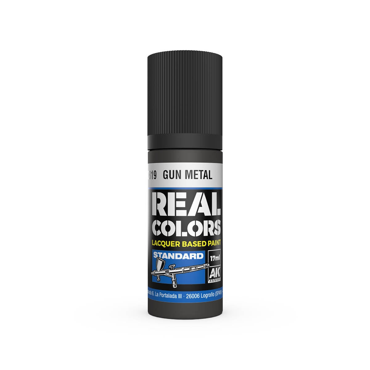 AK Interactive RC819 Gun Metal 17 ml – image 2
