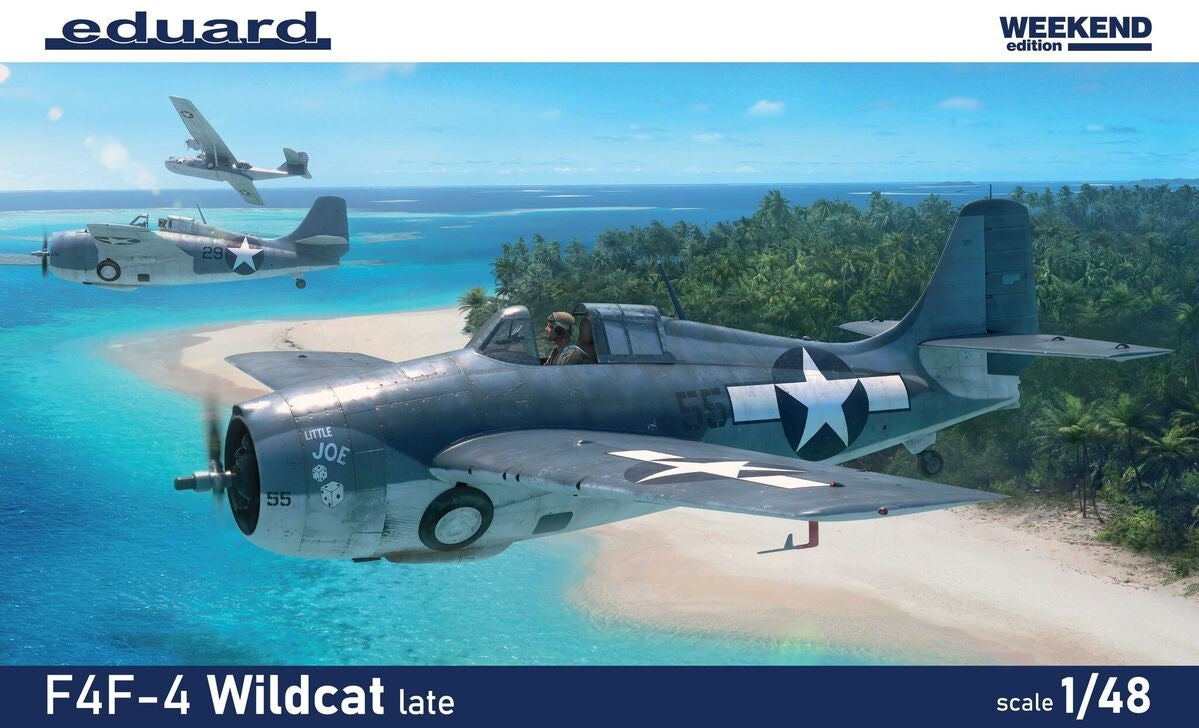 Eduard 84204 F4F-4 Wildcat Late - The Weekend Edition 1/48 – obrázek 2