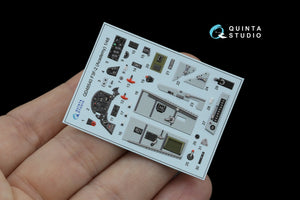 Quinta Studio QD48540 F3F-2 3D-Printed &amp;amp; colored Interior on decal paper (Academy/Accurate Miniatures) 1/48 – obrázek 3