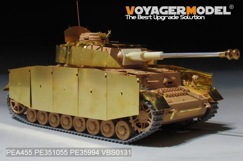 Voyager Model PEA455 WWII German Panzer.IV Ausf.H Early Version Schurzen (GP) 1/35 – image 2
