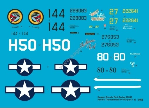 Kagero KD48006 Republic P-47 Thunderbolt D 1/48 – image 6