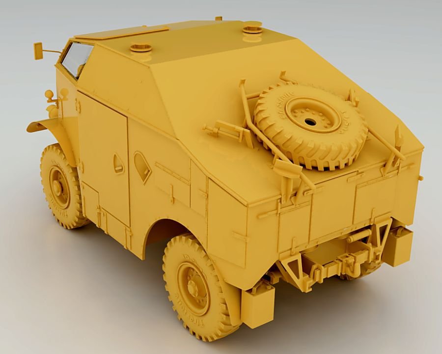 Mirror Models 35402 BRITISH MORRIS C8 QUAD MK II EARLY 1/35 – Bild 3