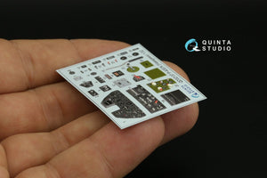 Quinta Studio QD32137 P-40E/K 3D-Printed &amp;amp; colored Interior on decal paper (Hasegawa) 1/32 – Bild 5