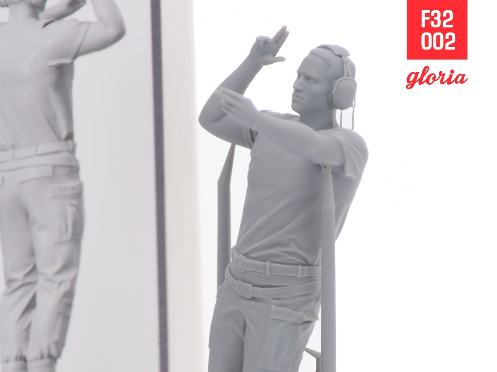 Gloria F32002 Ground Crew US Air Force vol.2 3D Printed Figures 1/32 – Bild 4
