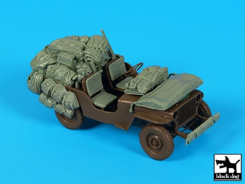 Black Dog T35221 US Jeep accessories set 1/35 – image 3