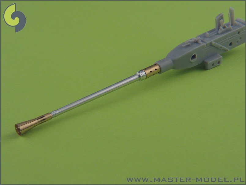 Master SM-35-003 Schnellboot Typ S-100 armament gun barrels - Flak M42 3.7cm (1pcs) and Flak 38 20mm (3pcs) – obrázek 5