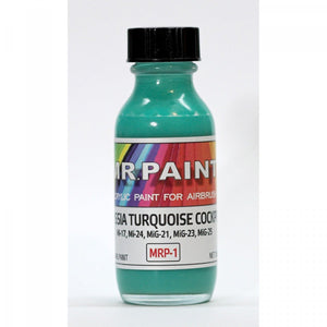 MR. Paint MRP-001 Russia Turquoise cockpit Mi-17/24, MIG-21/23/25/31 30ml – zdjęcie 2