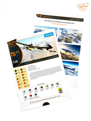 Clear Prop! CP4808 MQ-1C UAV ADVANCED KIT 1/48 – zdjęcie 6