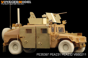 Voyager Model PEA232 Modern USMC HUMVEE M1114 Space Amour (GP) 1/35 – immagine 5
