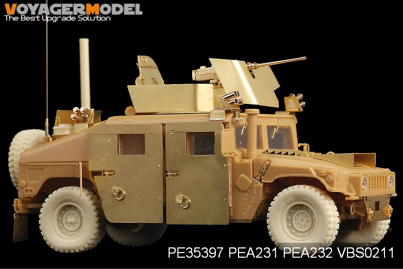 Voyager Model PEA232 Modern USMC HUMVEE M1114 Space Amour (GP) 1/35 – immagine 5