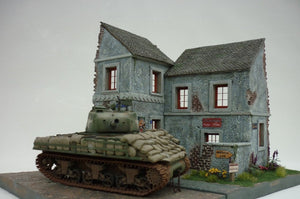 RT-Diorama 35166 Diorama-Base: &amp;quot;French Village&amp;quot; Part 1 1/35 – imagen 4