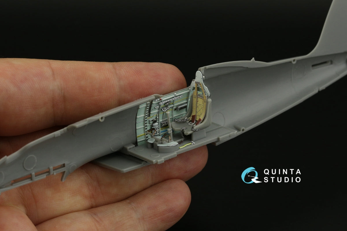 Quinta Studio QD48389 Macchi C.202 Folgore Early Intérieur imprimé en 3D et coloré sur papier décalcomanie (Hasegawa/Eduard) 1/48  – image 10