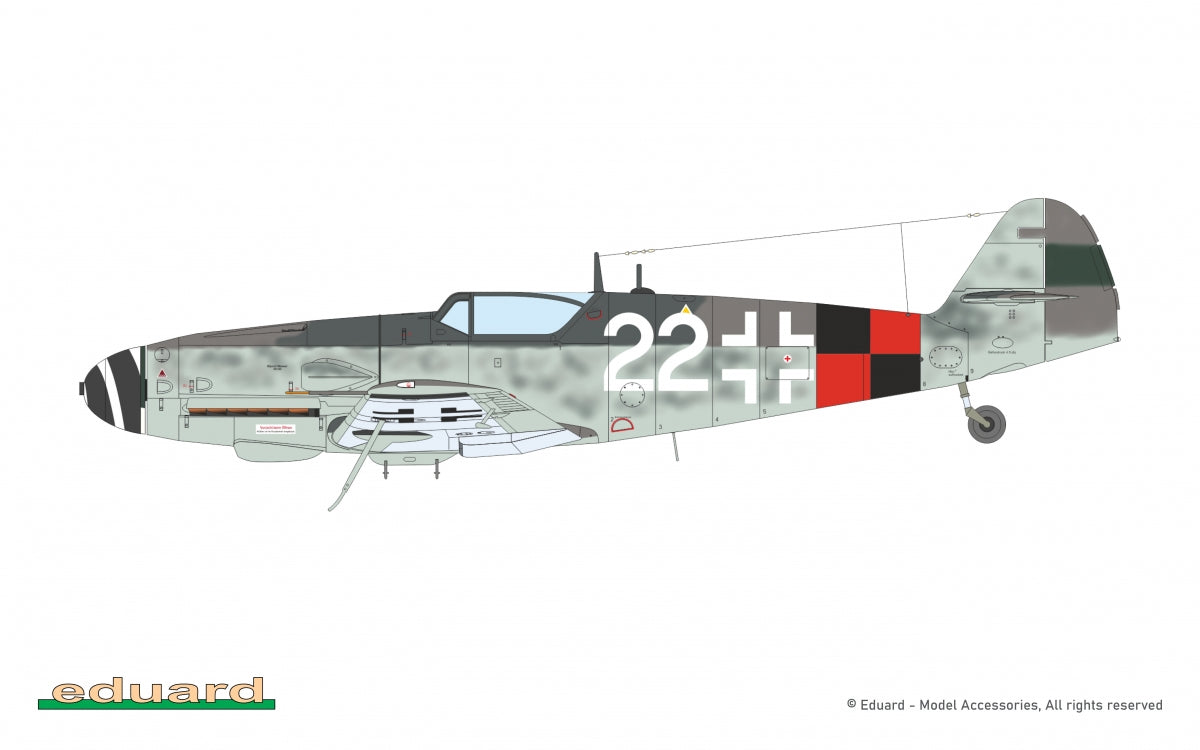 Eduard 70162 Bf 109G-10 ERLA ProfiPACK Edition 1/72