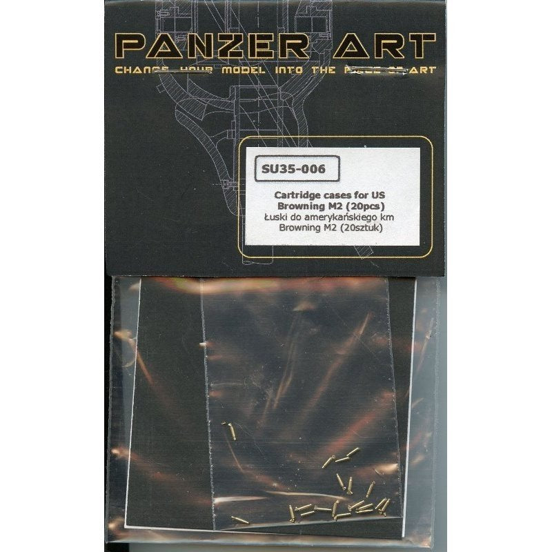 Panzer Art SU35-006 Cartridge Cases for Browning 0.5inch 1/35