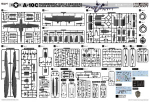Great Wall Hobby L4829 A-10C THUNDERBOLT II 1/48 – zdjęcie 2
