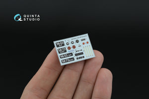 Quinta Studio QD43003 UAZ-469 3D-Printed &amp;amp; colored Interior on decal paper (Zvezda) 1/43 – Bild 2