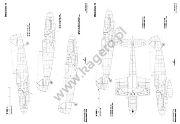 Kagero 7063 Messerschmitt Bf 109 G EN/PL – Bild 3