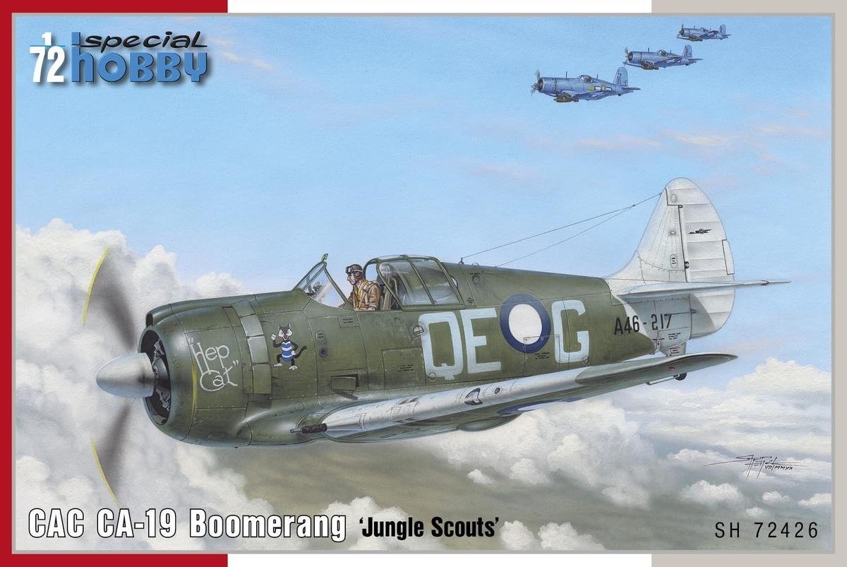 Special Hobby 72426 CAC CA-19 Boomerang &amp;#39;Jungle Scouts&amp;#39; 1/72