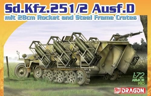 Dragon 7348 Sd.Kfz.251/2 Ausf.D mit 28cm Rocket (1/72)