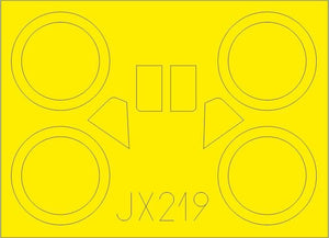 Eduard JX219 I-153 Chaika ICM 1/32