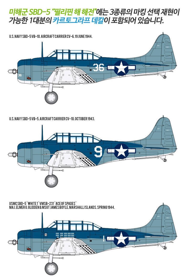 Academy 12329 USN SBD-5 Battle of the Philippine Sea&amp;quot; 1/48 – Bild 2
