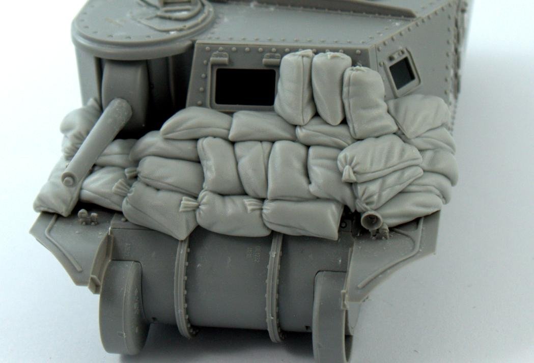 Panzer Art RE35-548 Sandbags armor for M3 “Grant” (Takom kit) 1/35 – imagen 2