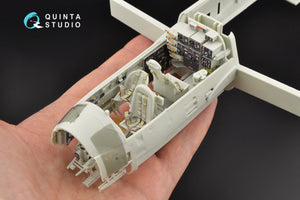 Quinta Studio QD32084 Ju 88A-1 3D-Printed &amp;amp; colored Interior on decal paper (Revell) 1/32 – obrázek 9