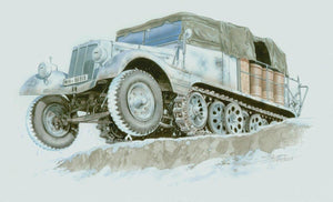 Special Armor 72010 Sd. Kfz 11/2 Entgiffungskraftwagen (1/72) – obrázek 2