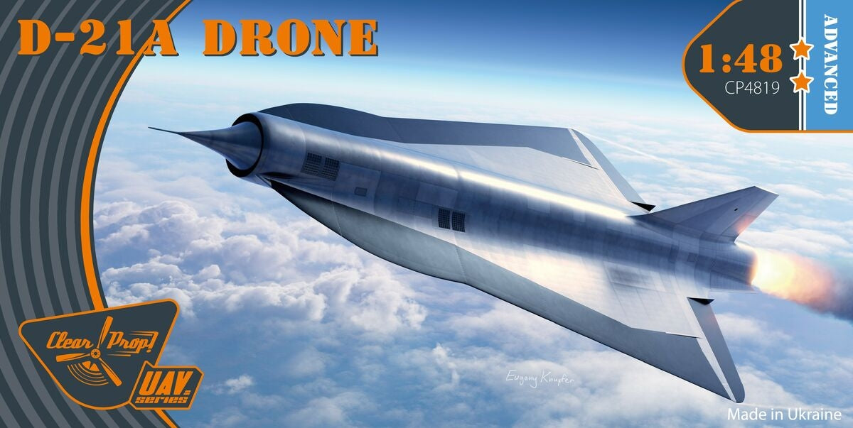 Clear Prop! CP4819 D-21A Drone ADVANCED KIT 1/48 – Bild 3