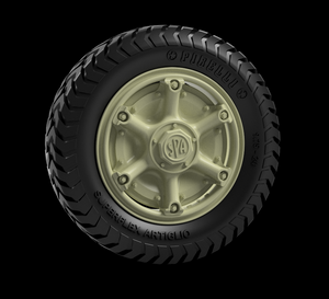 Panzer Art RE35-805 Autoblinda 40/41 Road wheels (Pirelli Artigio) 1/35 – Bild 2