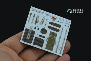 Quinta Studio QR+32038 K-36DM Series2 (early) ejection seat (for MiG-29, MiG-31, Su-27, Su-33 aircraft until 2007) (All kits) 1/32 – immagine 3
