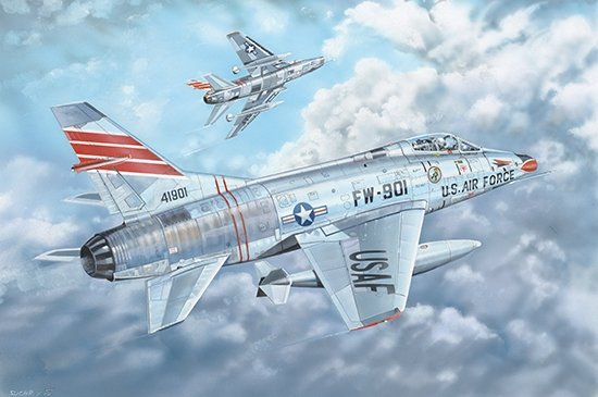 Trumpeter 03221 F-100C Super Saber 1/32